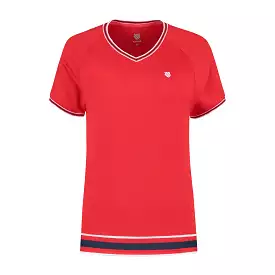 194228-600 | WOMENS HERITAGE SPORT TEE | RED