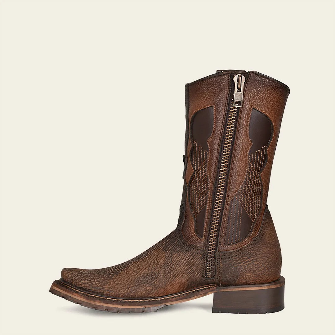 1J2NTI - Cuadra tobacco casual cowboy shark boots for men