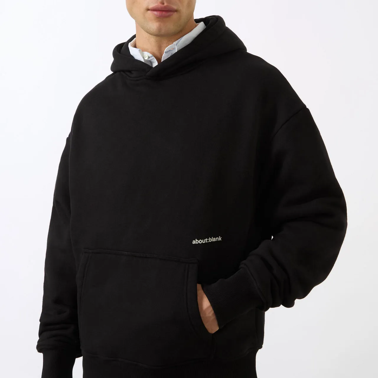 ABOUT:BLANK Box Logo Hoodie - Black