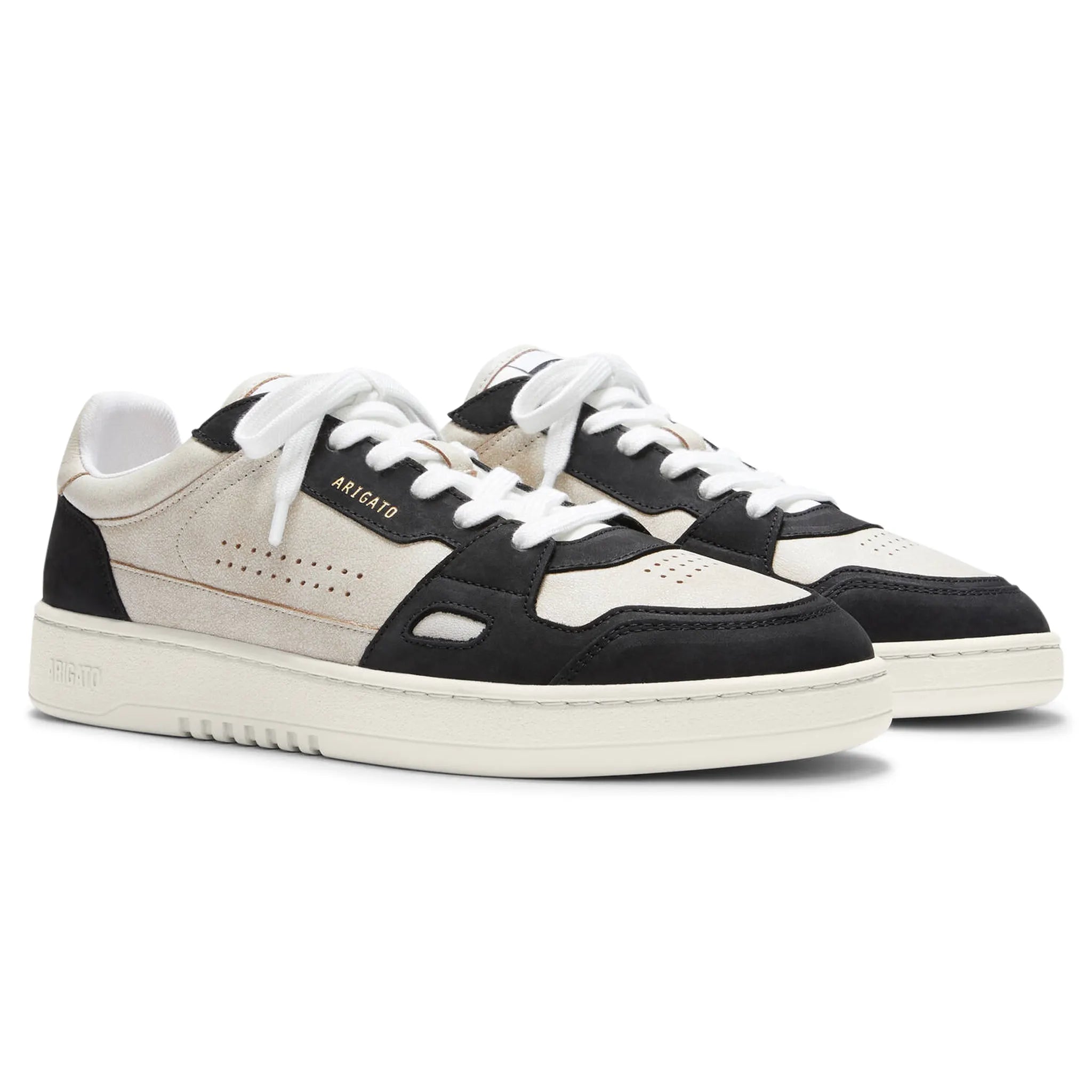 Axel Arigato Dice Low Beige Black Sneakers