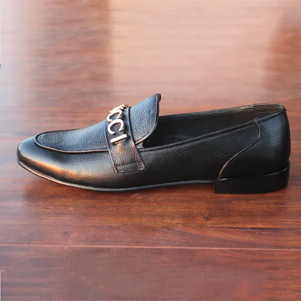 Black Moccasion Formal Shoes for men