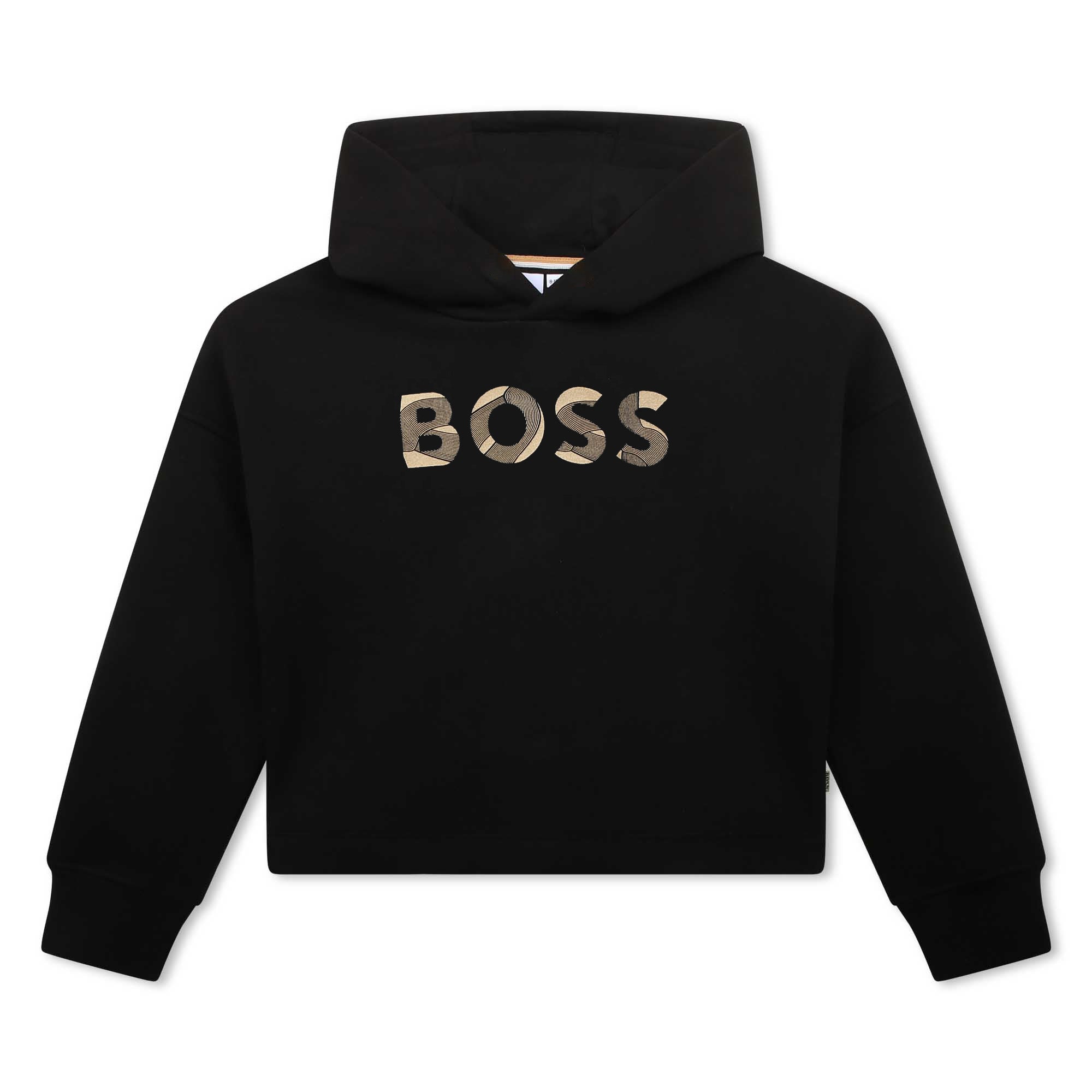 BOSS BLACK GRADIENT LOGO HOODIE