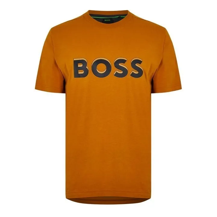 BOSSHOSS  |Unisex Street Style U-Neck Plain Logo Skater Style T-Shirts