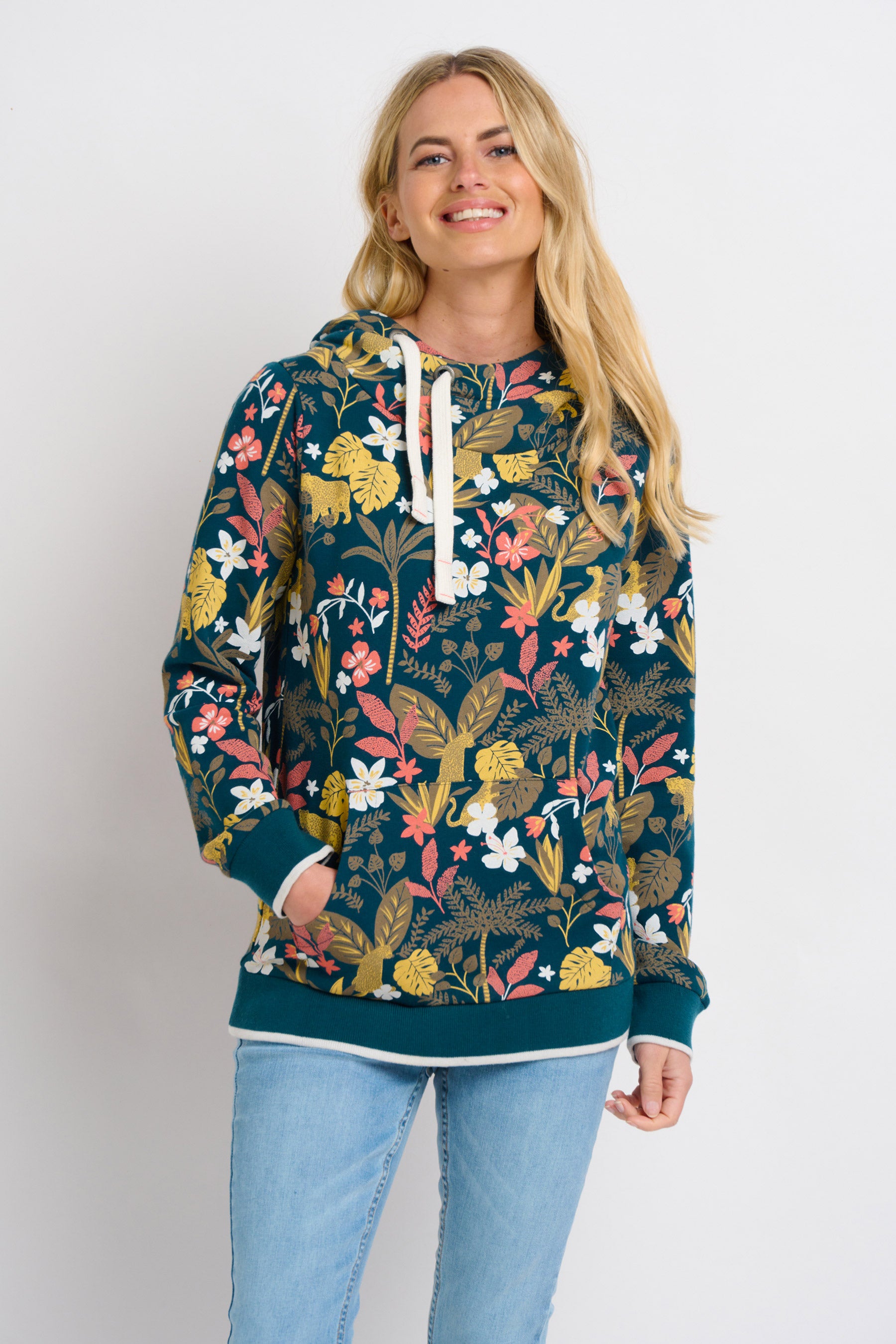 Botanical Jungle Elise Hoodie