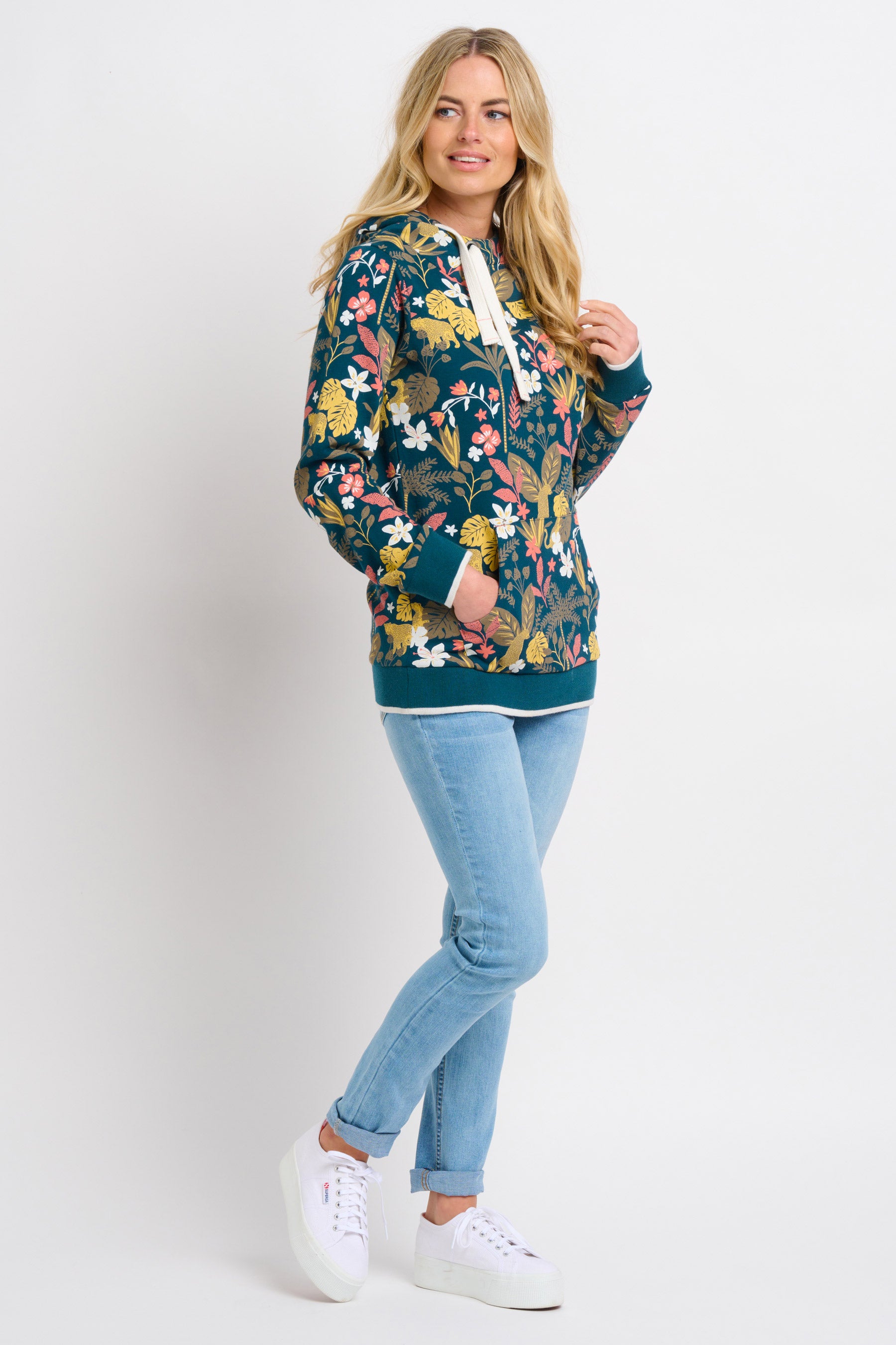 Botanical Jungle Elise Hoodie