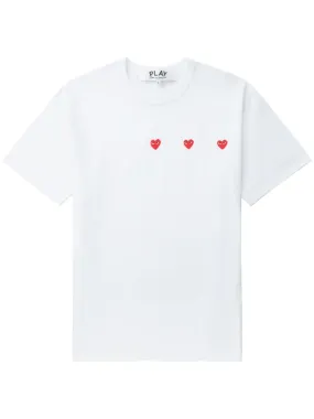 Comme Des Garcons T Shirts And Polos White