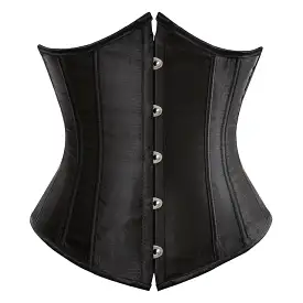 Corset Drag Satin (Black)