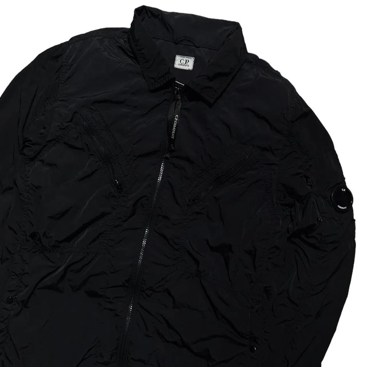 CP Company Black Nylon Overshirt