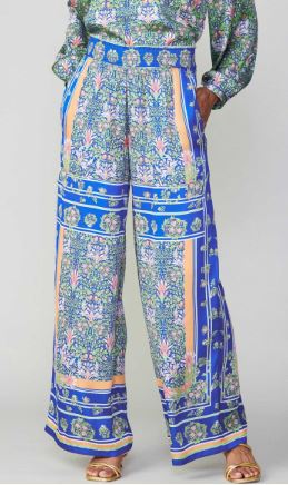 Current Air Printed Wide Leg Pants