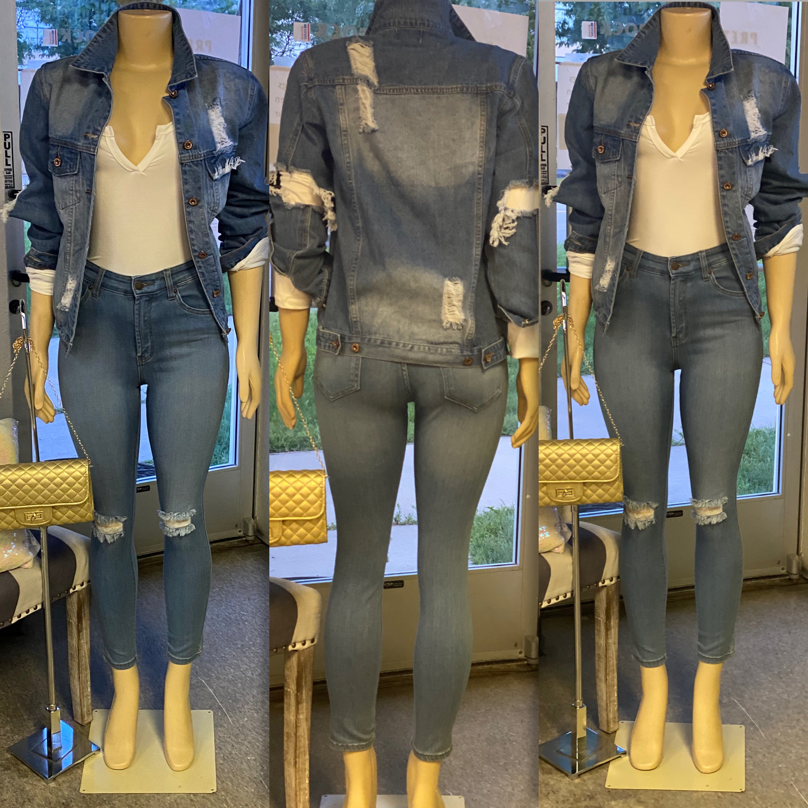 Denim Bite Out Jacket