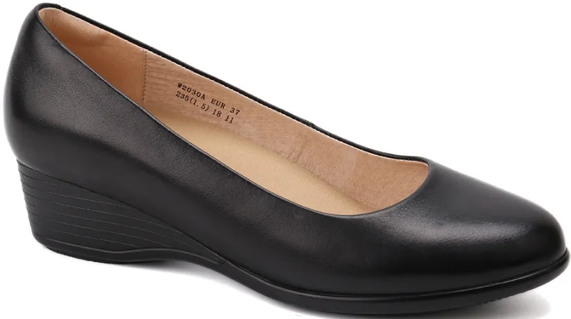 DR.KONG WOMEN COMFORT HEEL SHOES DK-W2030A-BLK(RP : $159)