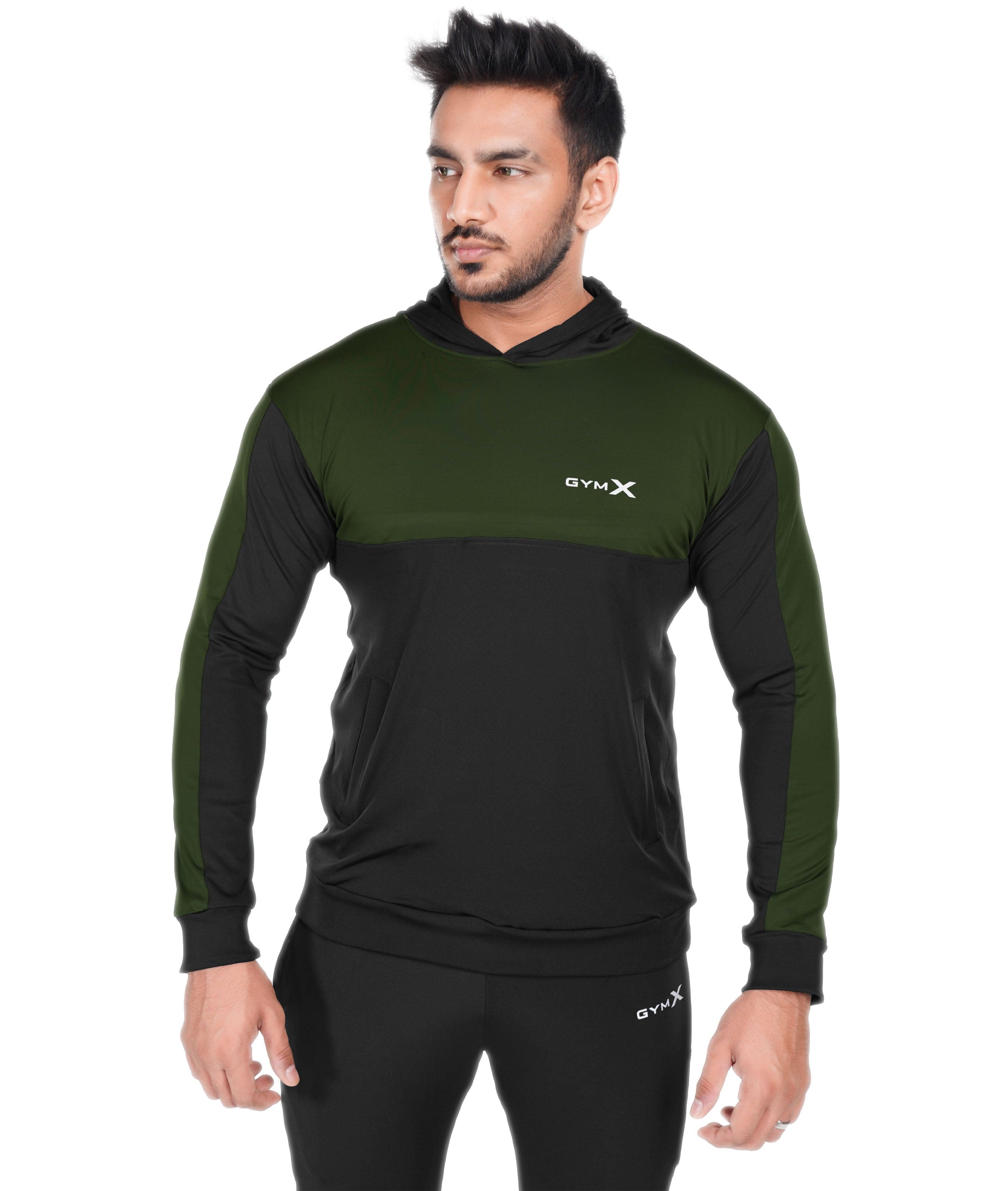 Dual Edition GymX Pullover: Lush Green - Sale