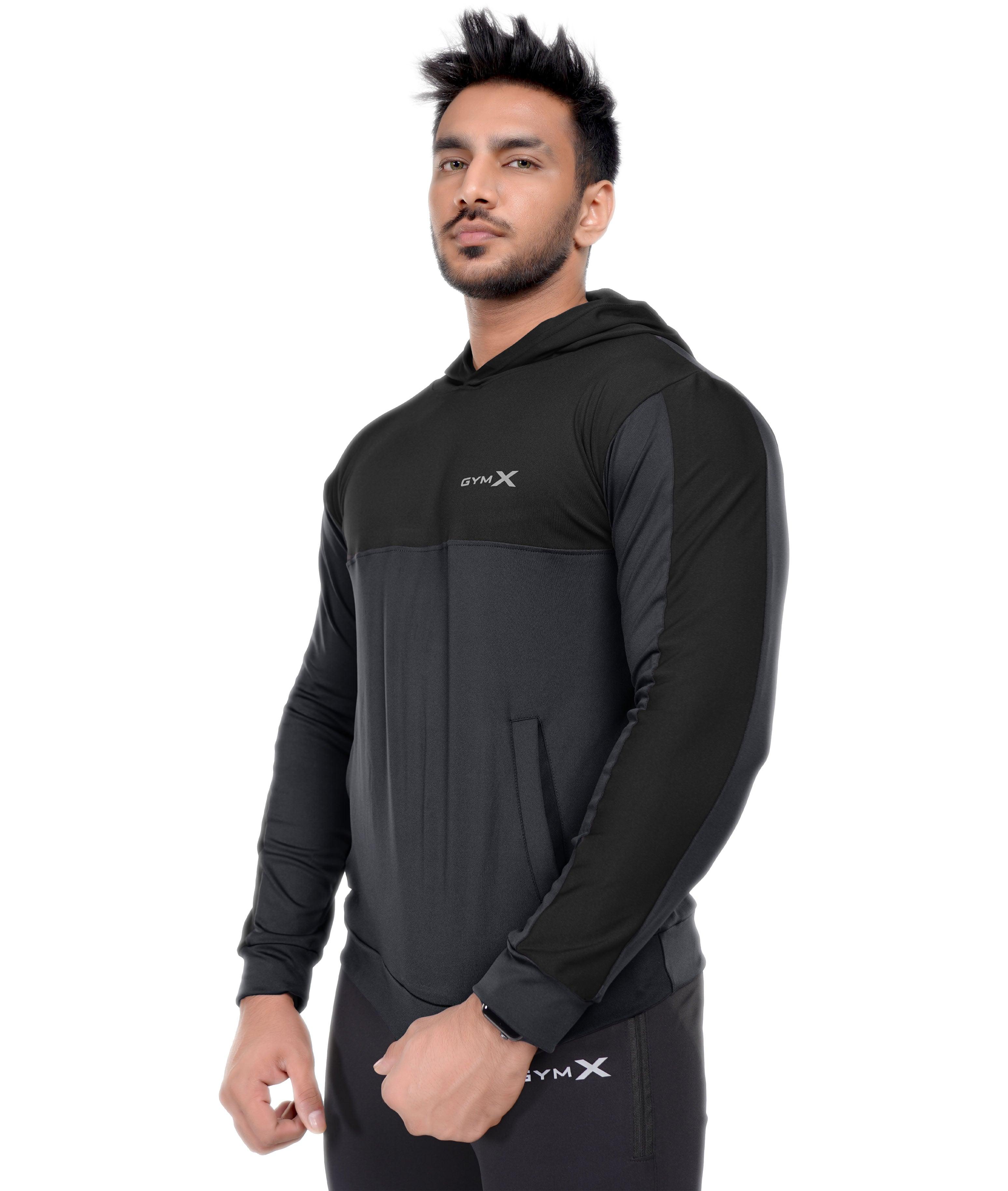 Dual Edition GymX Pullover: Shadow Grey - Sale