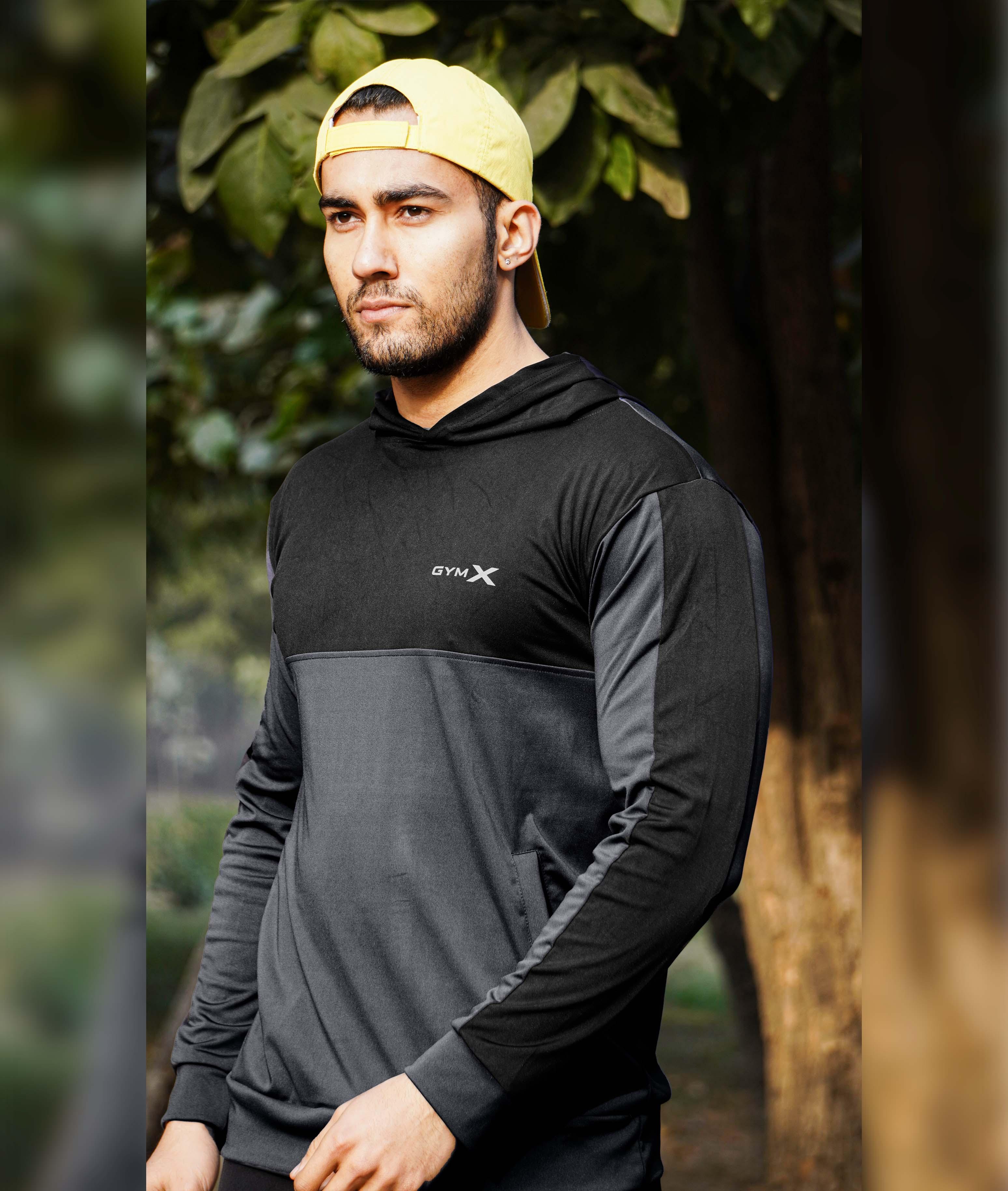 Dual Edition GymX Pullover: Shadow Grey - Sale