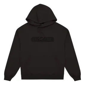 EMPORIUM Heritage Logo Drawstring Hoodie - Black