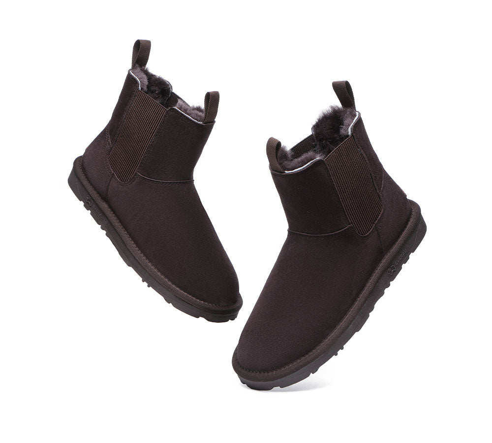 EVERAU Sheepskin Mini Boots Guildford Men