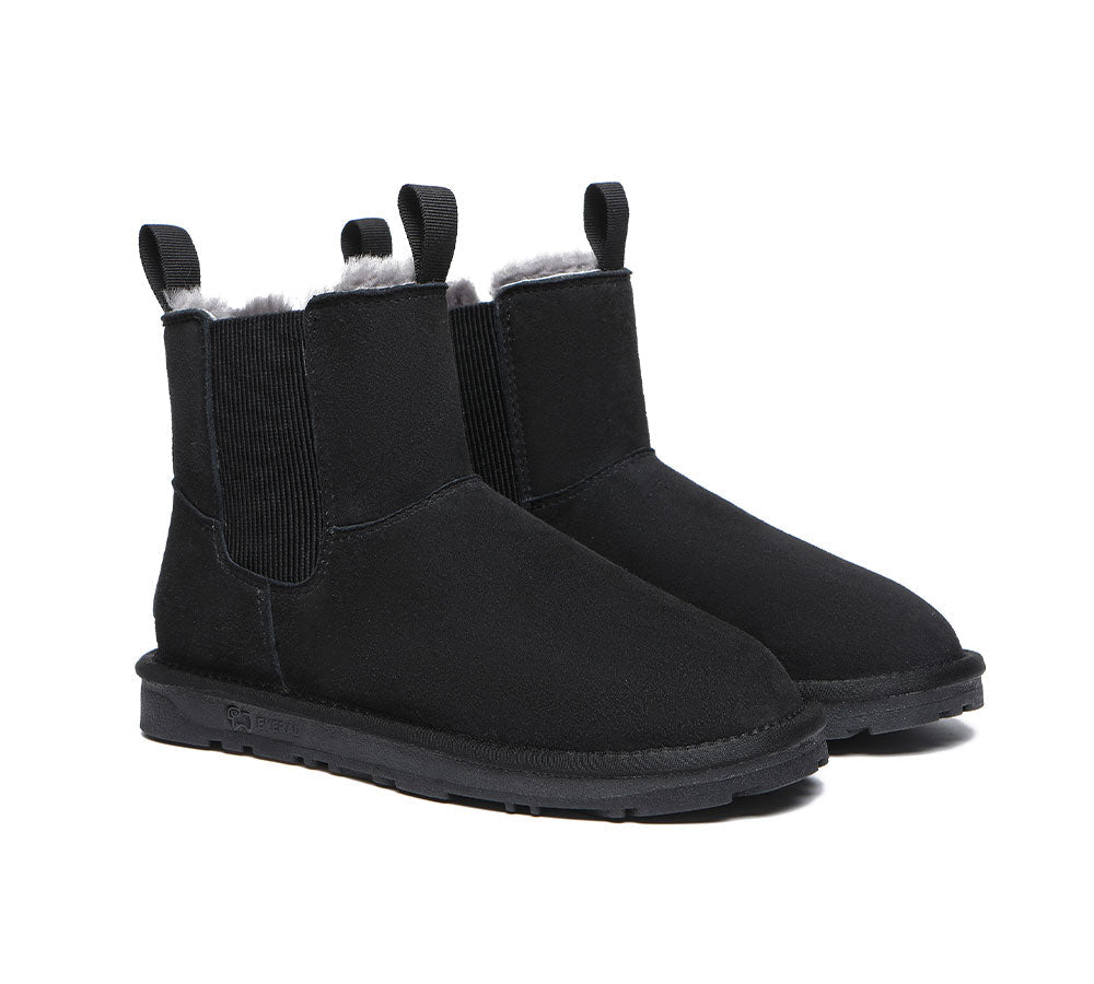 EVERAU Sheepskin Mini Boots Guildford Men