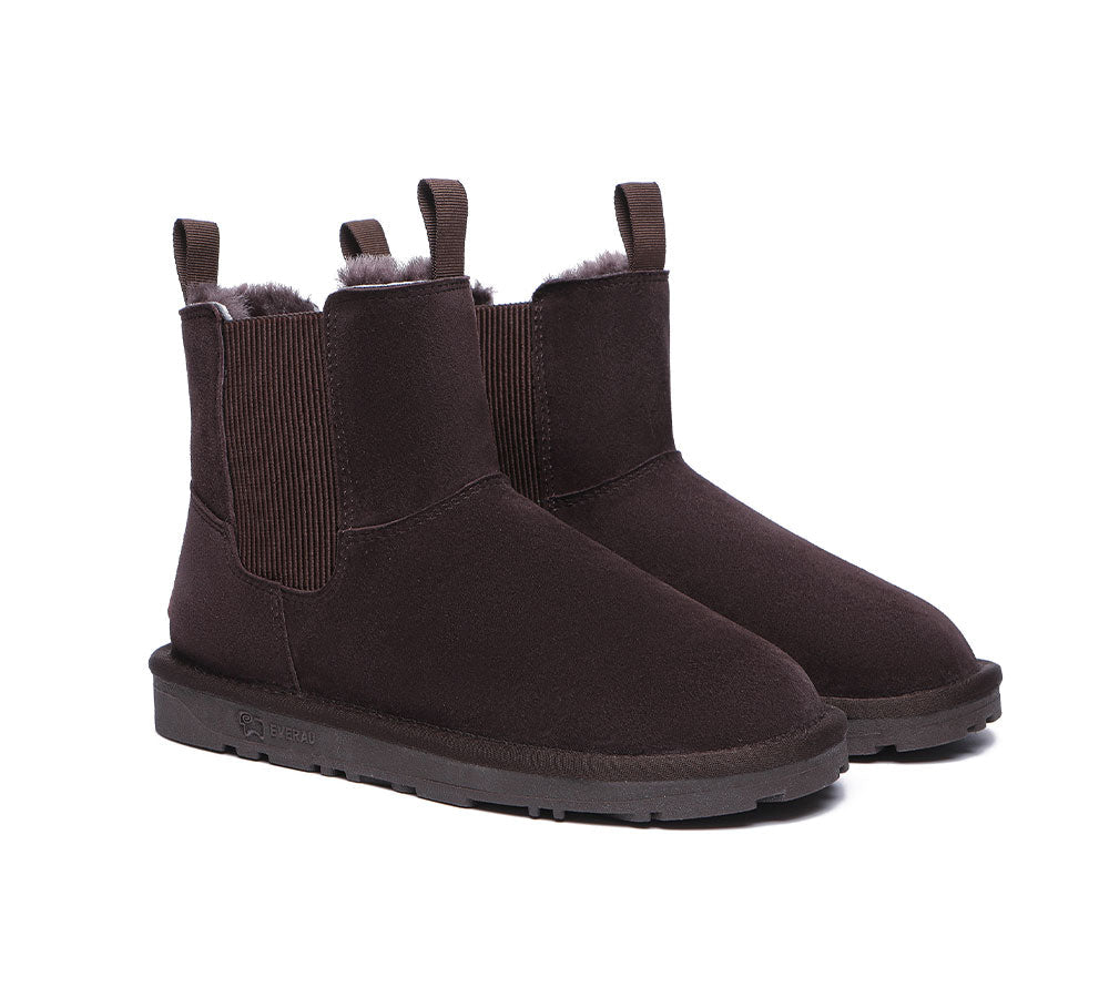 EVERAU Sheepskin Mini Boots Guildford Men