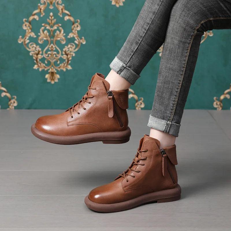 Fashion Classic Ankle Boots - Women's Casual Shoes WX1216