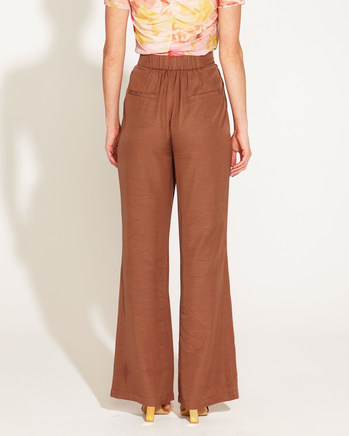 Fate + Becker One and Only Flared Pants - Mocha