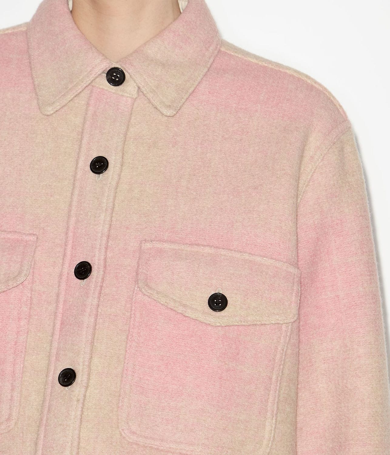 FAXON COAT- LIGHT PINK