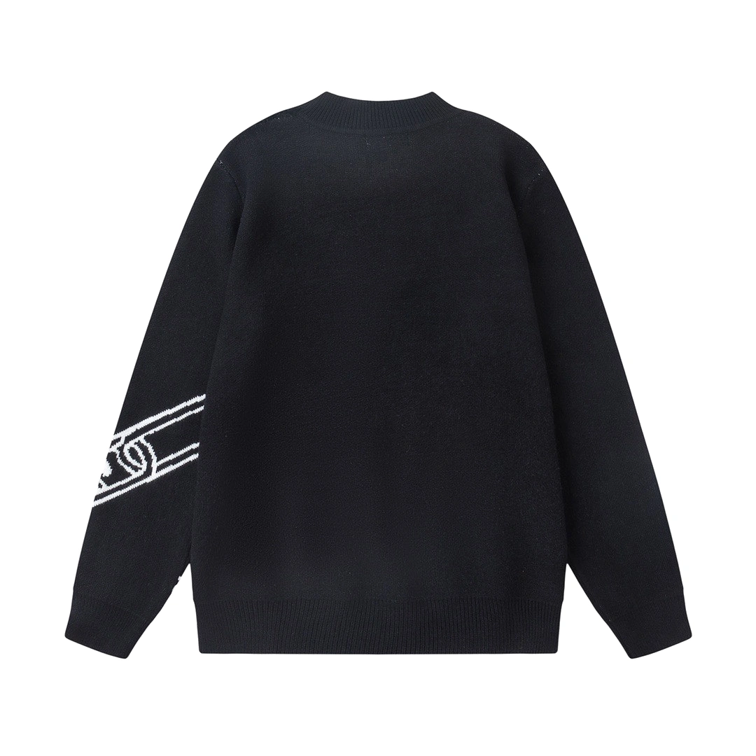 Fendi contrast patchwork turtleneck knitted sweater 12.26