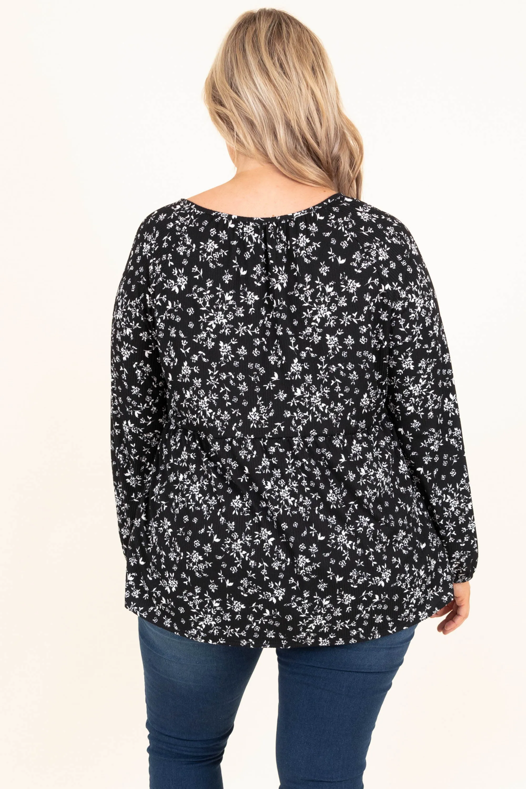 Forever and Always Tunic, Black