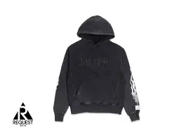 Gallery Dept. GD Flames Hoodie Black