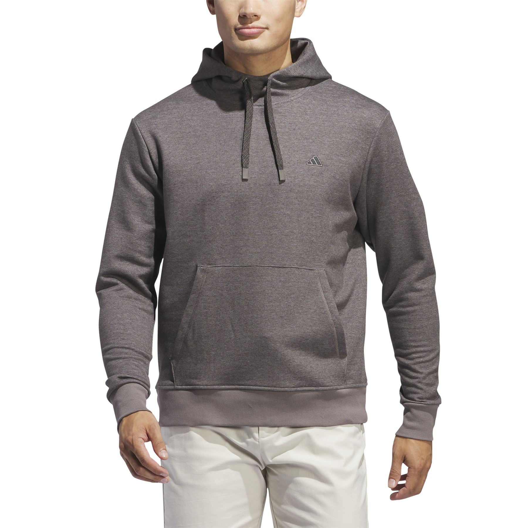 Go-To Regular Fit Cotton Pique Hoodie Charcoal - SS24