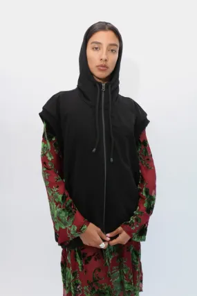 Hem Hoodie - Black