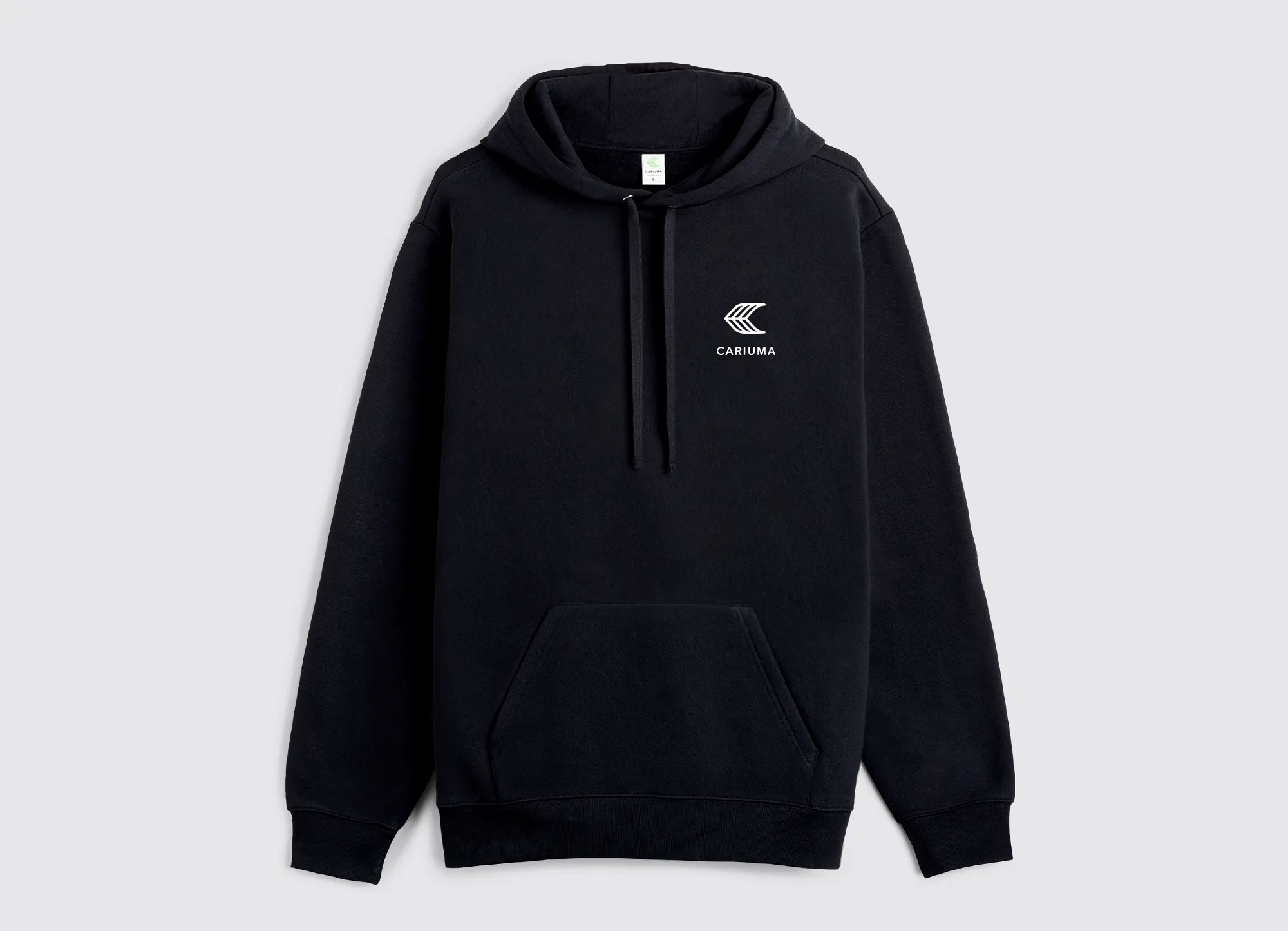 Hoodie Black with Off-White Logo