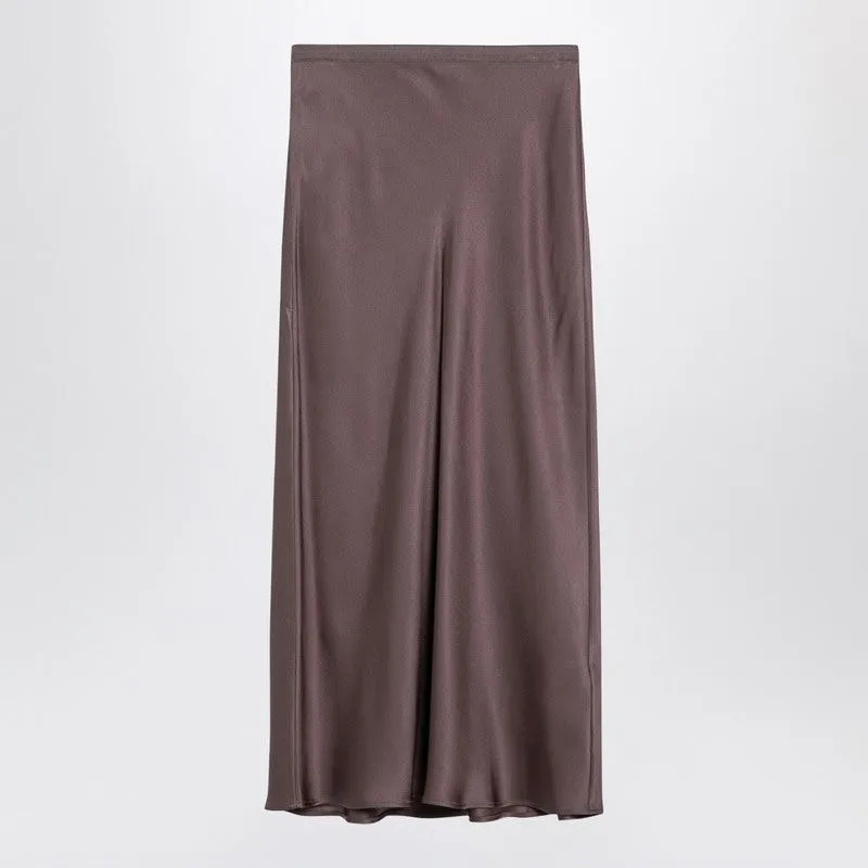 IRON-COLOURED SILK SKIRT BAR