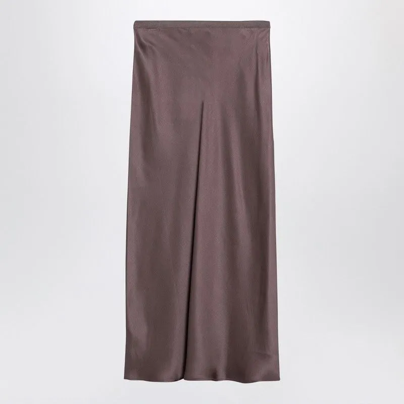 IRON-COLOURED SILK SKIRT BAR