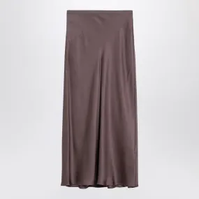 IRON-COLOURED SILK SKIRT BAR