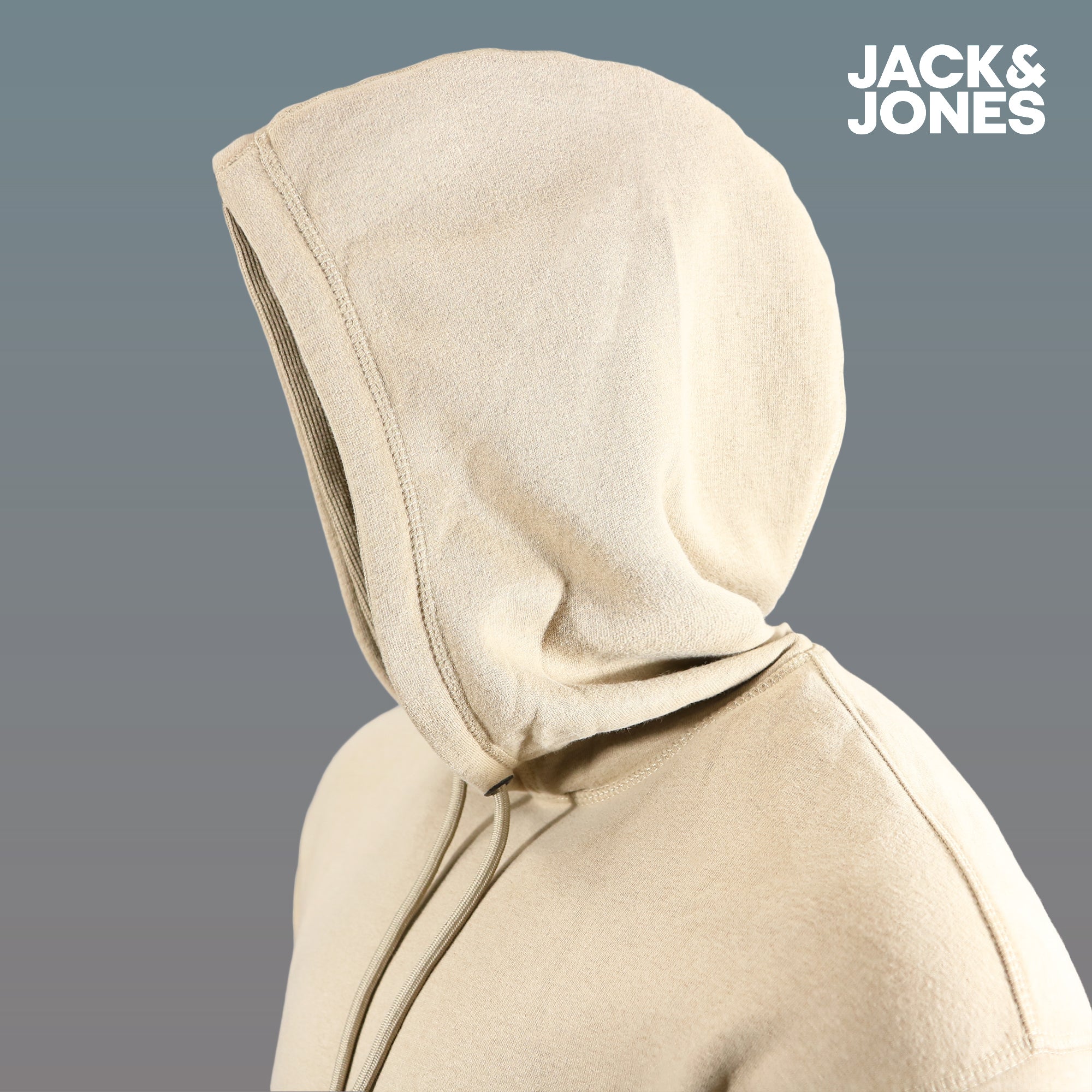 Jack And Jones Dune Pullover Hoodie | Tan Hoodie