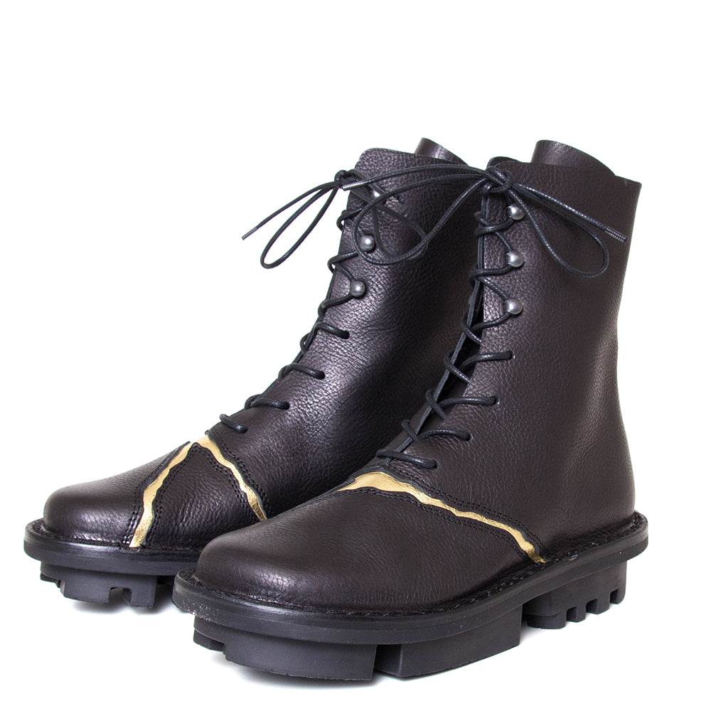 Kintsugi Women's Leather Combat Boot