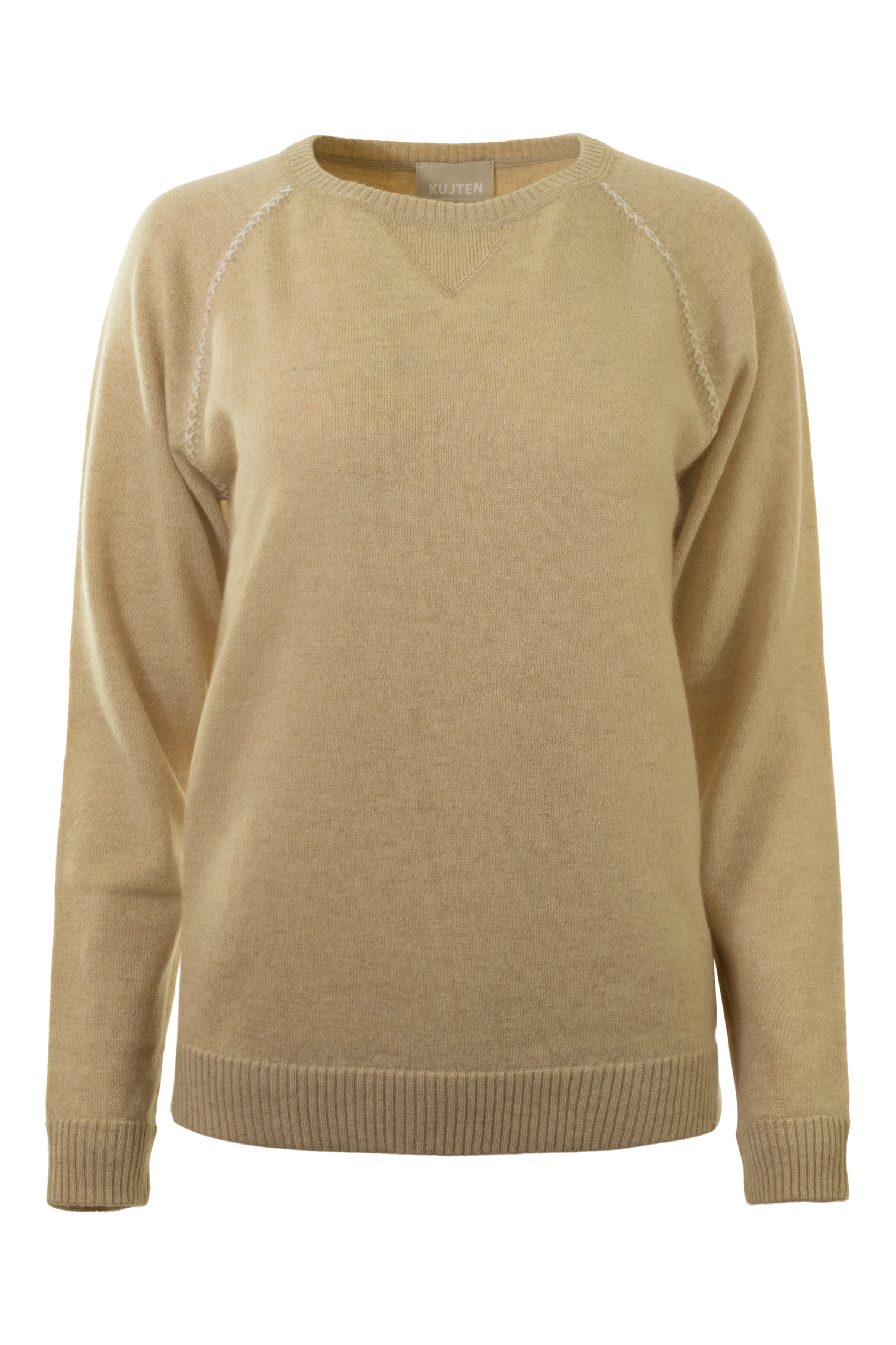 Kujten Ina Cashmere Raglan Crew