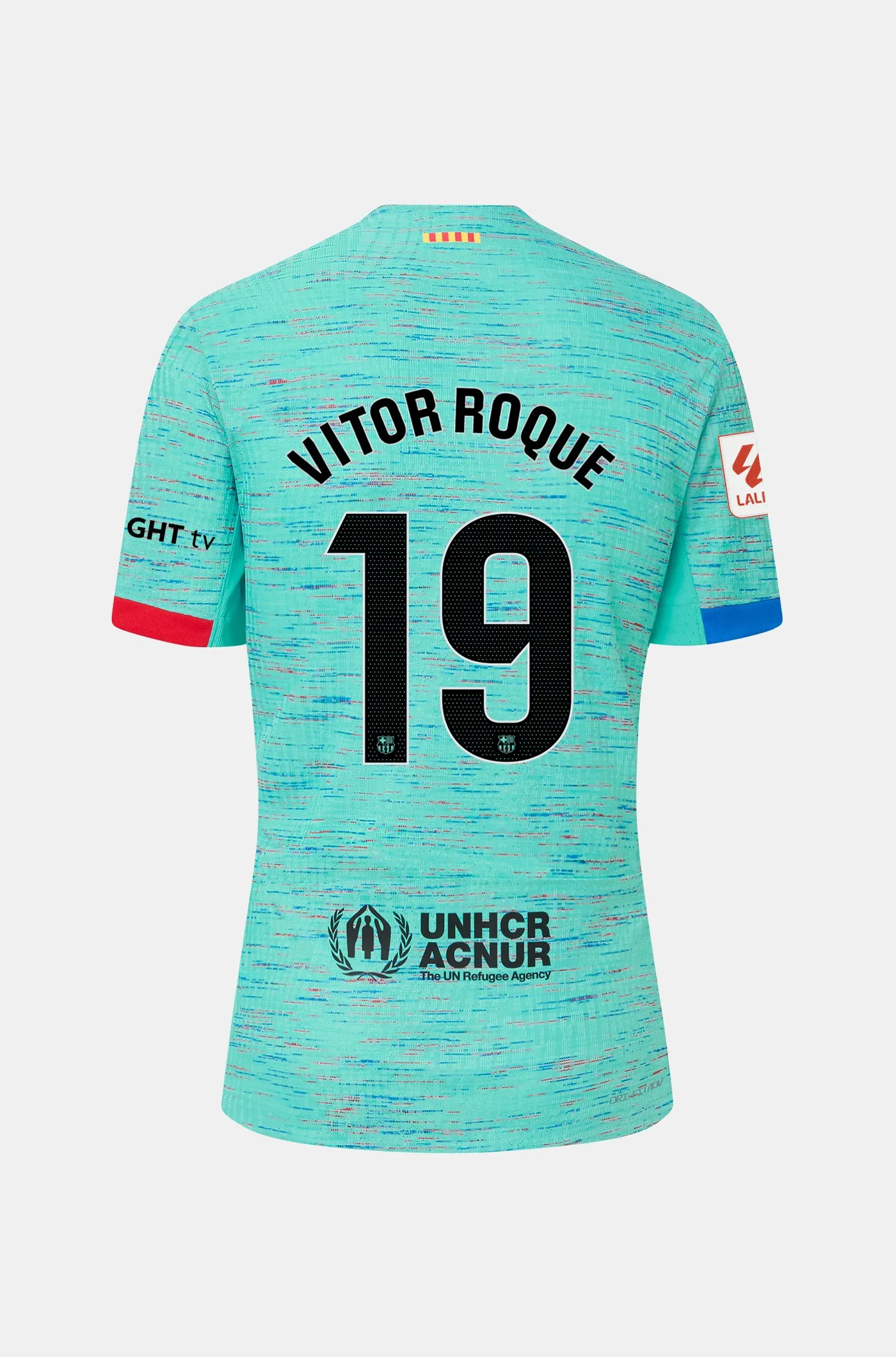 LFP FC Barcelona third shirt 23/24 Player’s Edition  - VITOR ROQUE