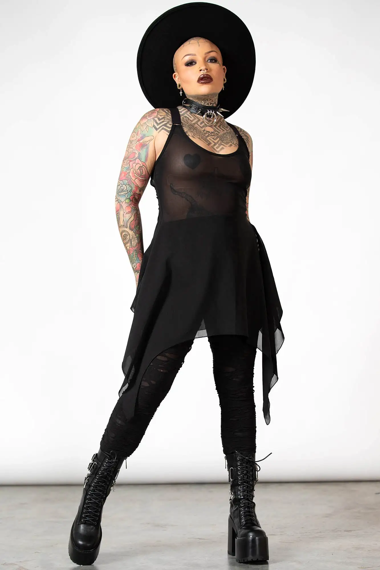 Lilith's Blood Mesh Tunic Vest Resurrect