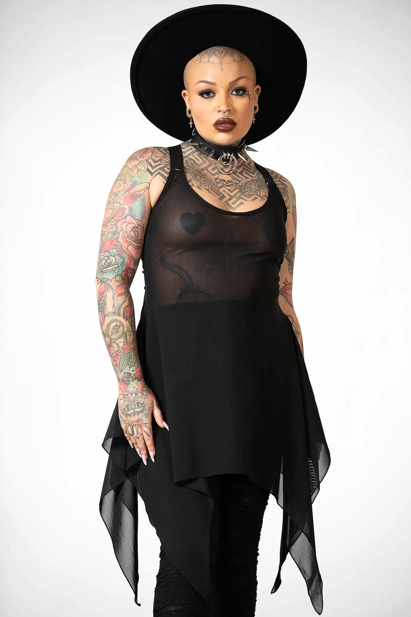 Lilith's Blood Mesh Tunic Vest Resurrect