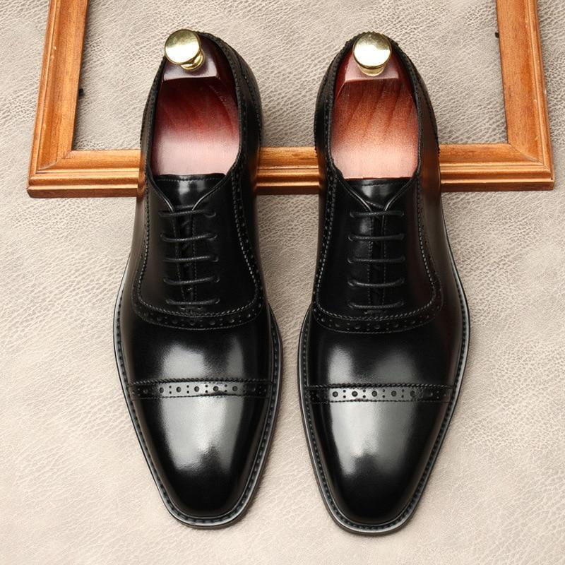 Men  Dress Shoes -  Russo Luxurious Oxford Shoes