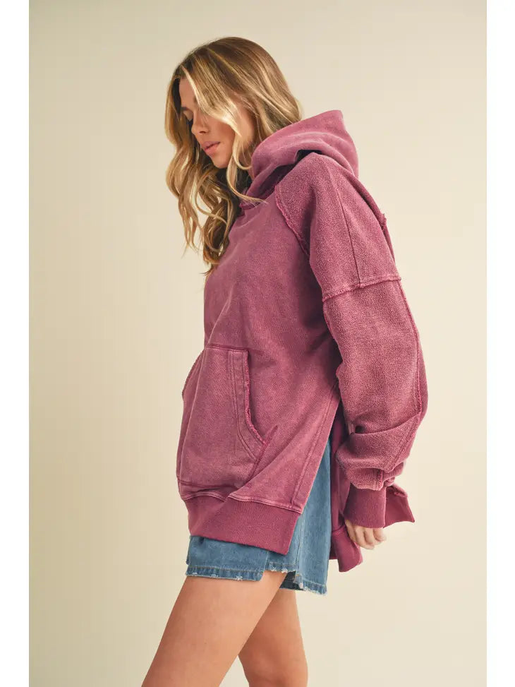 Michaela Washed Relaxed Hoodie