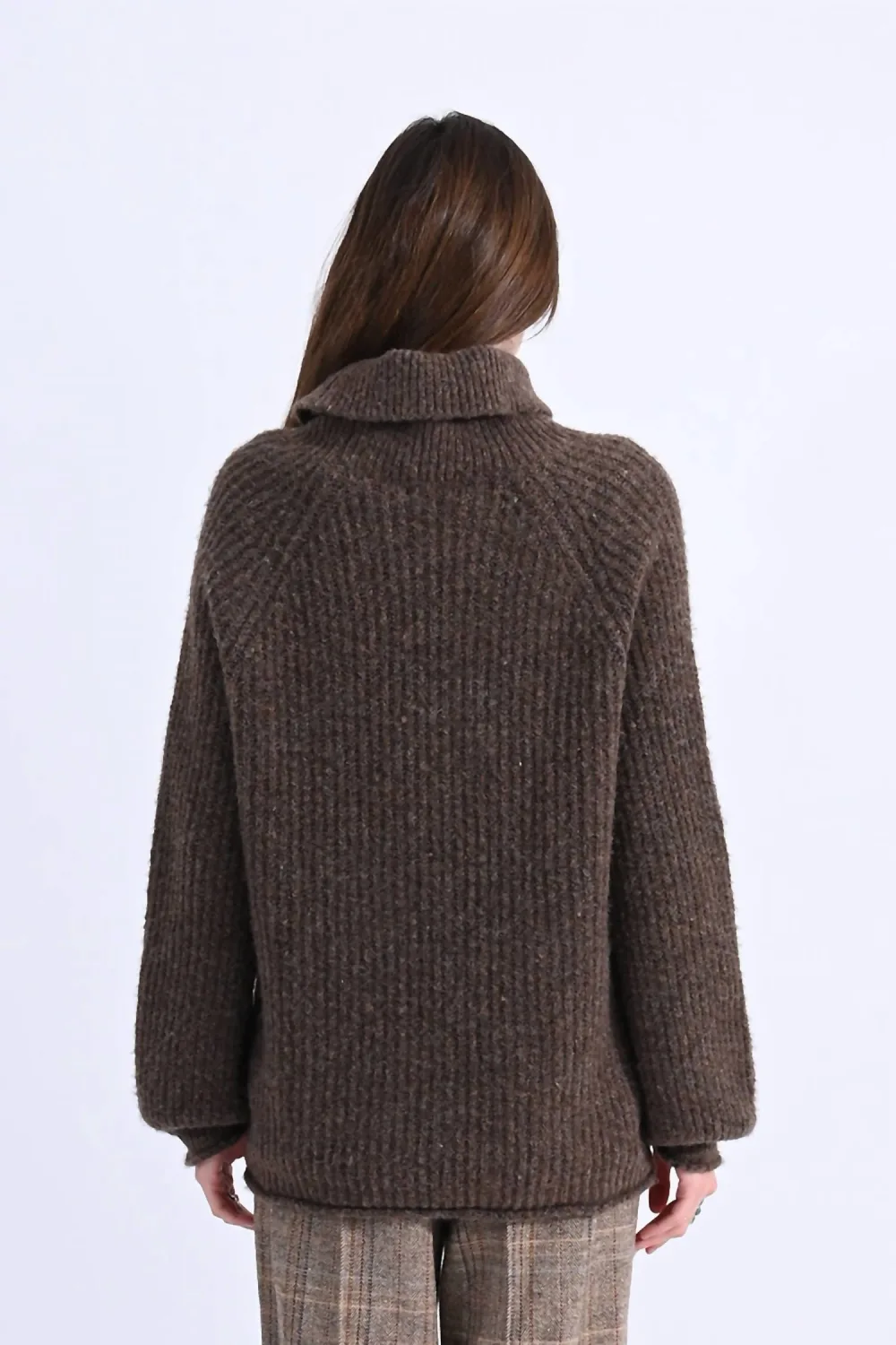 MOLLY BRACKEN - Chunky Turtleneck Sweater