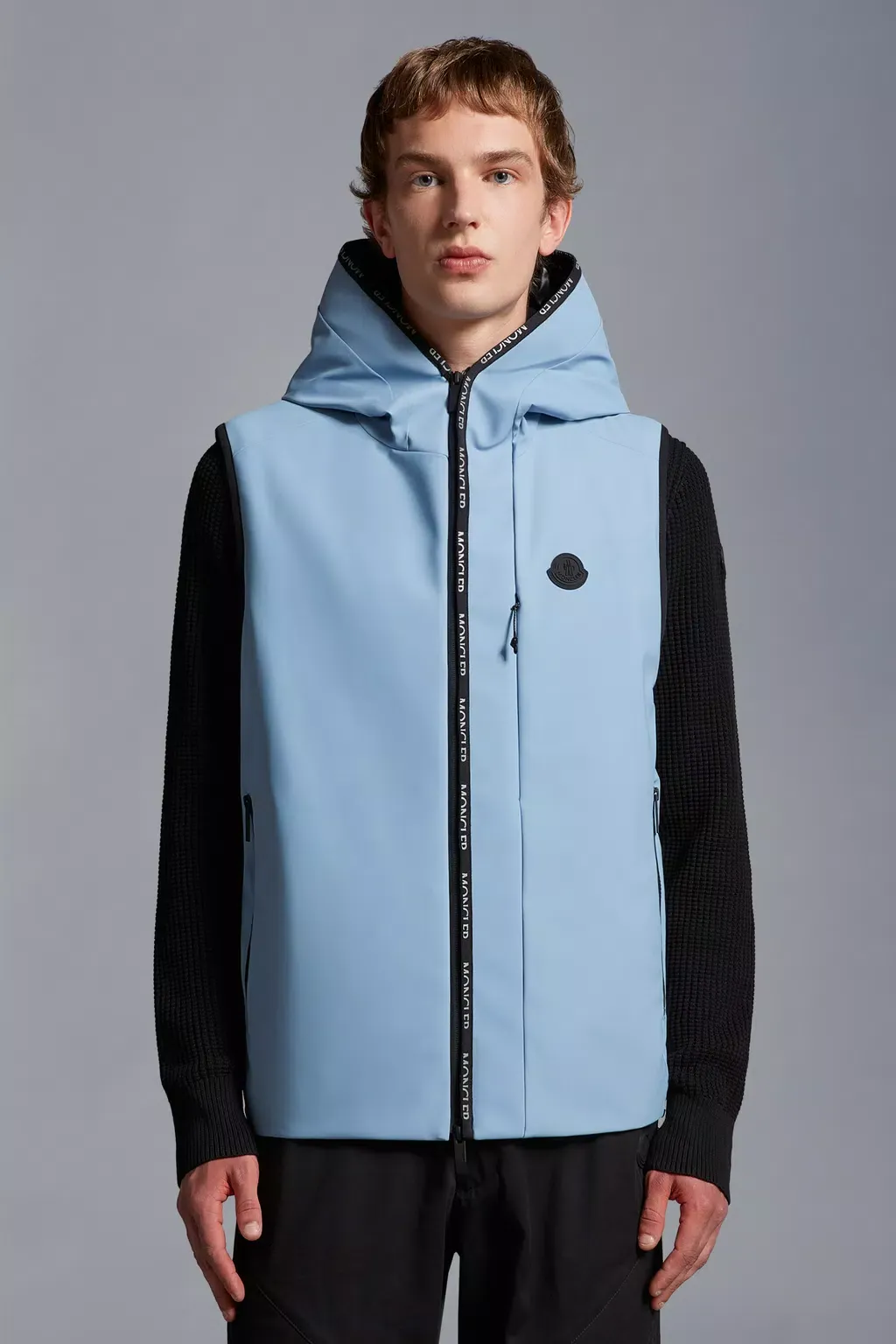 MONCLER  |Allier Down Gilet soft shell léger