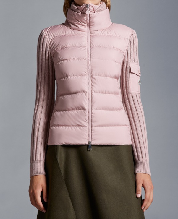 MONCLER  |Padded Wool Cardigan