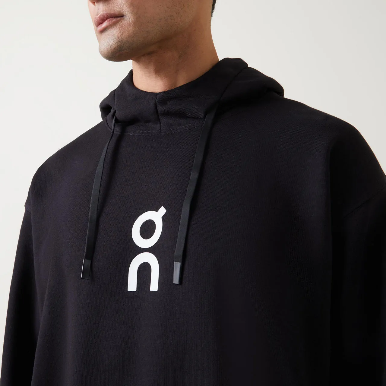 ON Club Drawstring Hoodie - Black