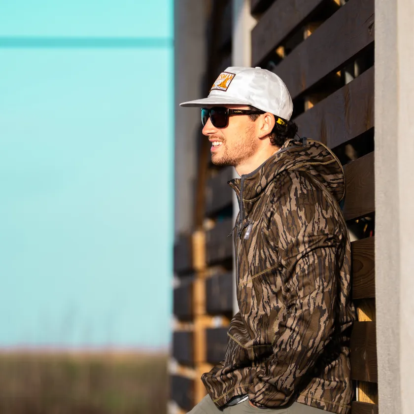 Original Outbound Hoodie: Lightweight Hunting & Fishing Hoodie with Face Mask