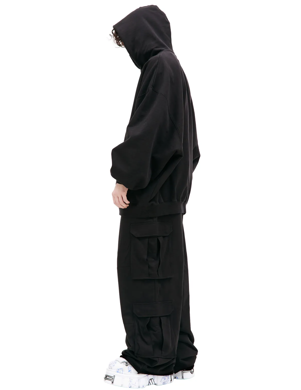 oversize hoodie - Black