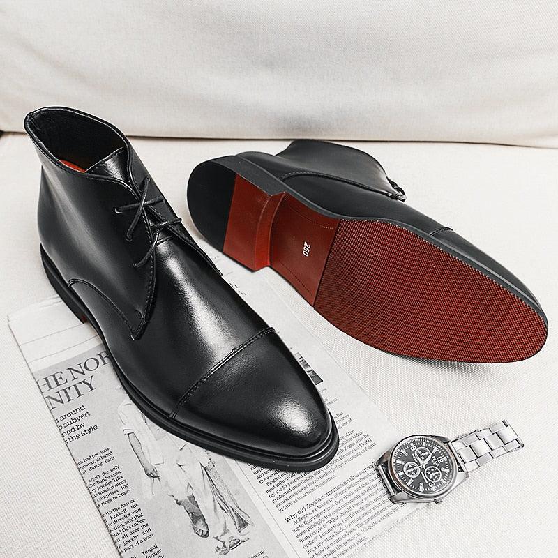 Oxfords Men Shoes Red Sole Fashion Business Casual Party Banquet Daily Retro Shoes