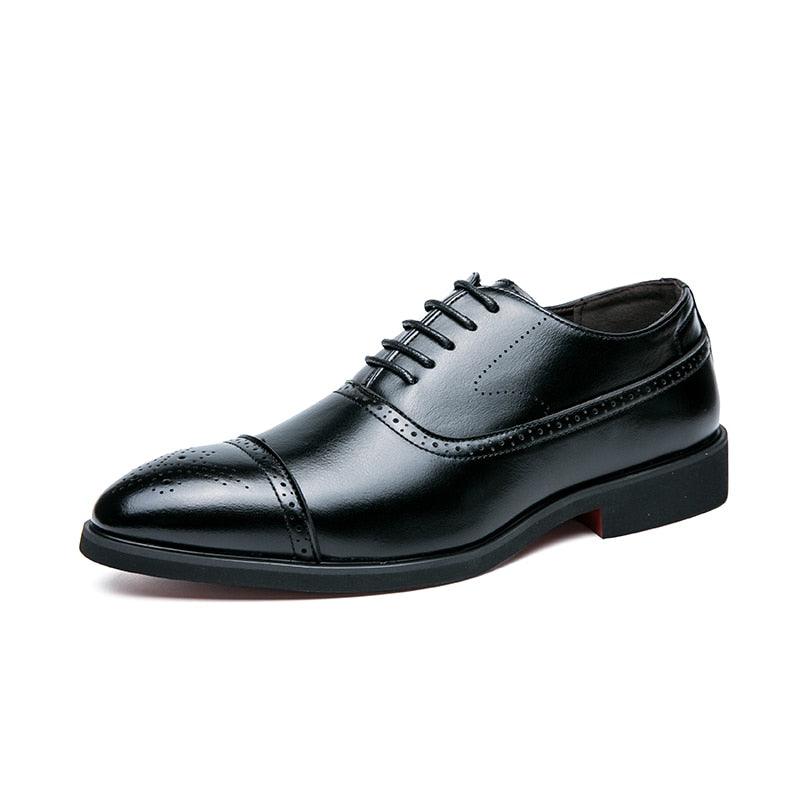 Oxfords Men Shoes Red Sole Fashion Business Casual Party Banquet Daily Retro Shoes